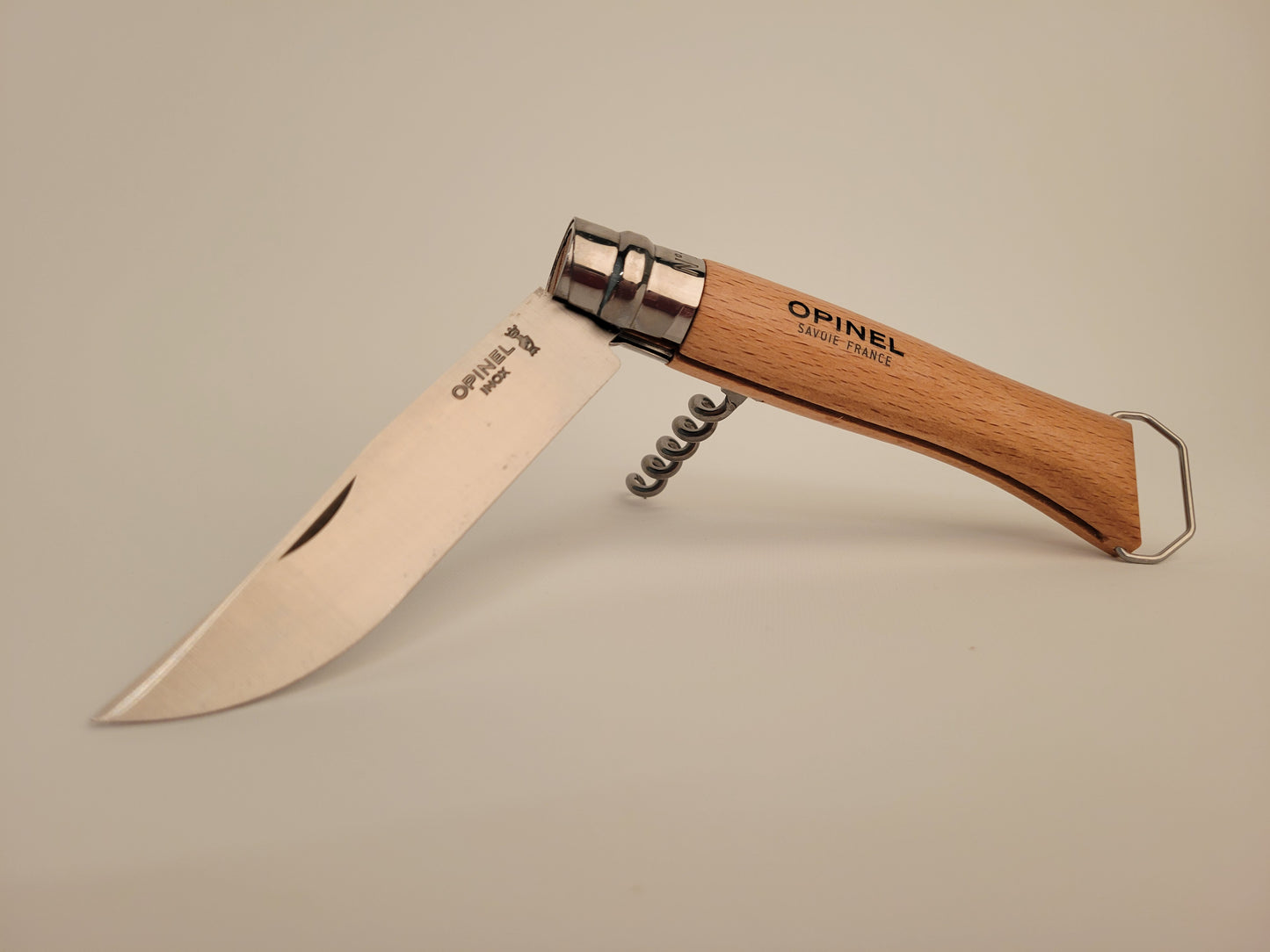 Opinel Corkscrew Knife No. 10 (Tire-Bouchon)