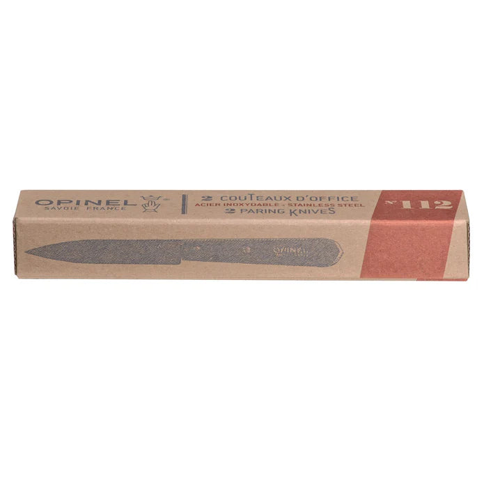 Opinel No.112 Pairing Knives (Stainless)
