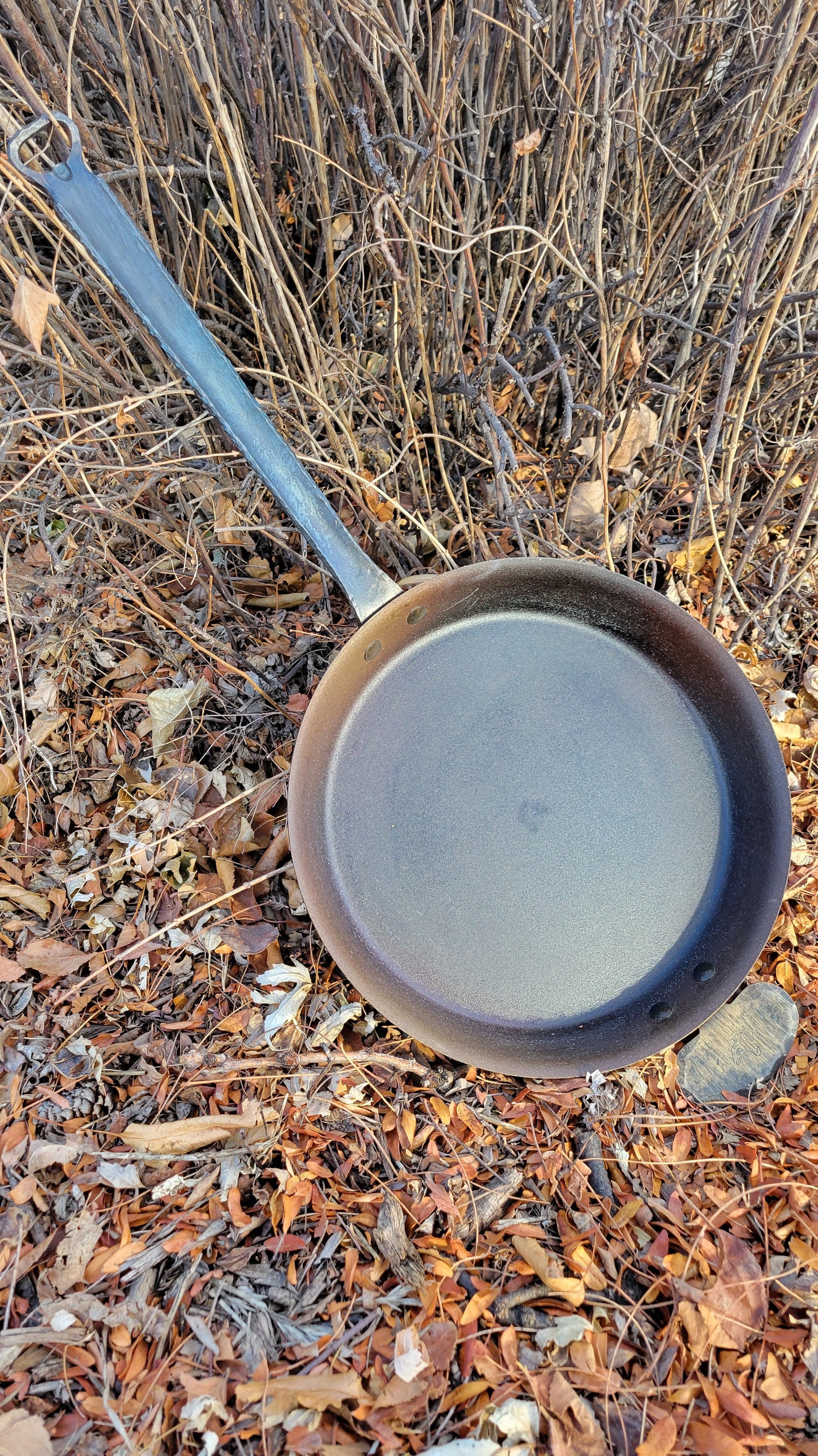 12.5 Inch Long Handle Camp Skillet